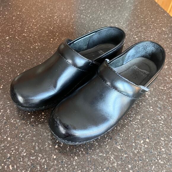 Dansko Professional Nurse Clog Work Shoes Black EUR 39 US 8.5-9 mule slide shoe - Picture 2 of 10